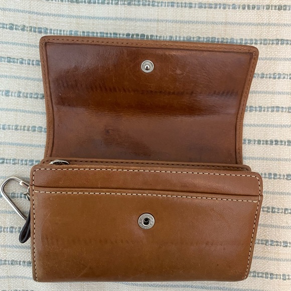 Brown coach wallet - Picture 2 of 4